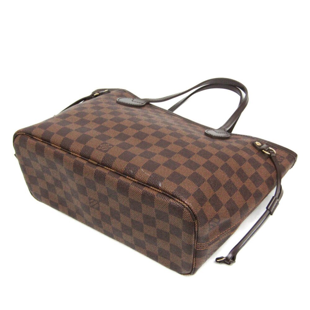 LOUIS VUITTON Authentic Brown Damier Neverfull PM Tote Bag - Picture 2 of 11